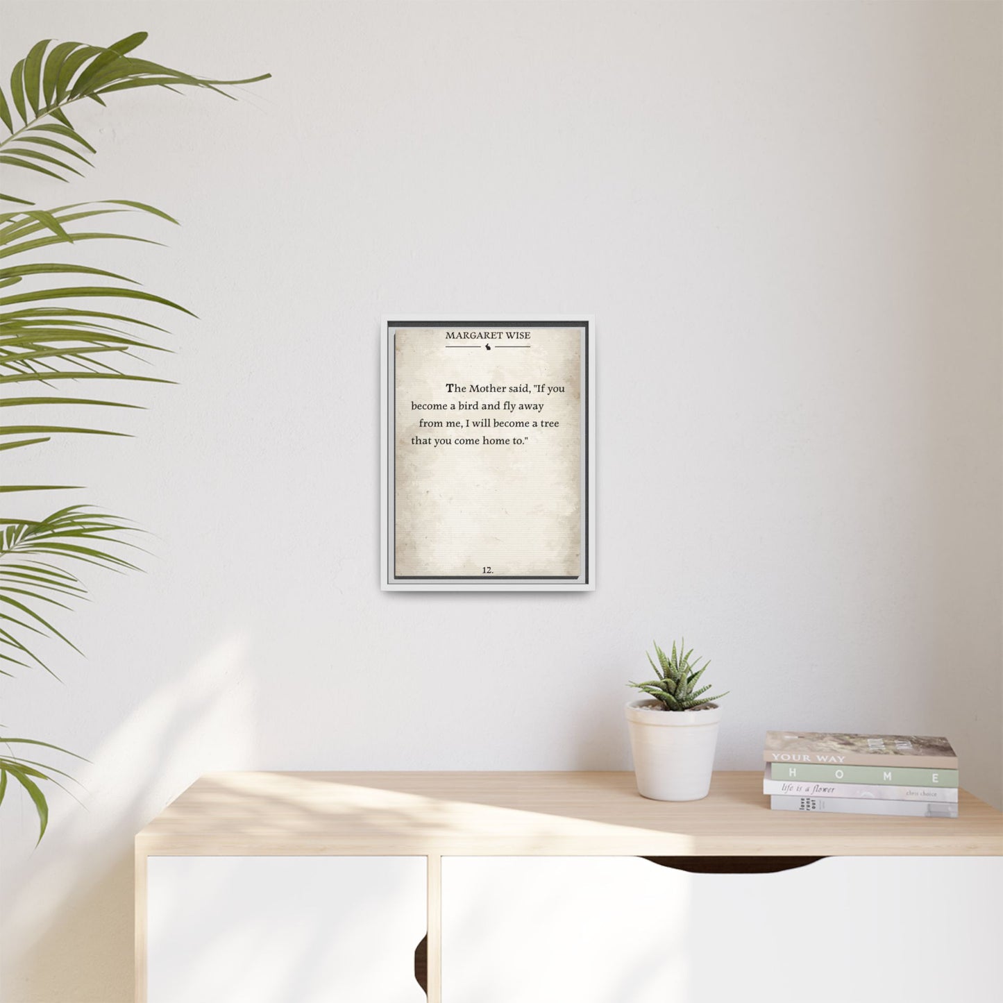 Personalized Home Quotes Signs - Custom Quote Sign, Family Quote Wall Art, Custom Home Decor, Nursery & Library Decor, Inspirational Quotes, Baby Shower Gifts, Modern Minimalist Decor