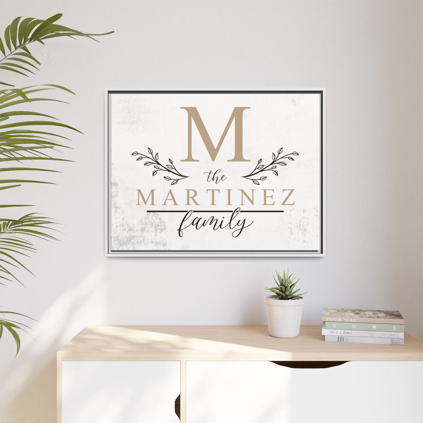 Personalized Family Monogram Sign with Last Name - Custom Farmhouse Porch Decor, Rustic Family Name Wall Art, Personalized Initial Wood Sign for Home