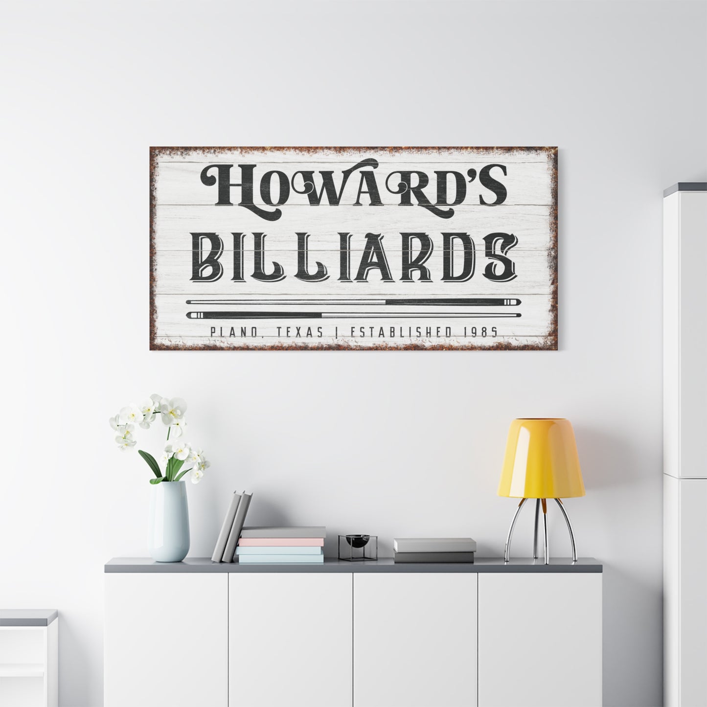 Custom Billiards and Darts Sign | Personalized Man Cave Decor | Rustic Vintage Bar Sign | Pool Room, Game Room, and Father’s Day Gift for Him | Custom Outdoor and Indoor Sign for Billiard Rooms and Home Bars