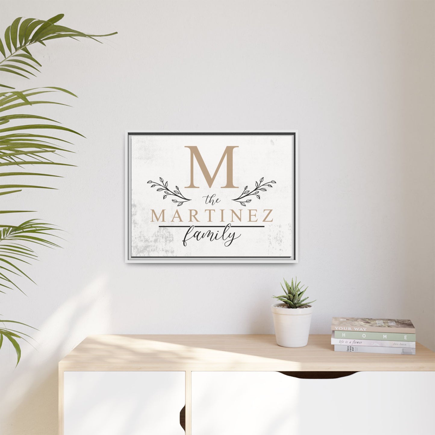 Personalized Family Monogram Sign with Last Name - Custom Farmhouse Porch Decor, Rustic Family Name Wall Art, Personalized Initial Wood Sign for Home