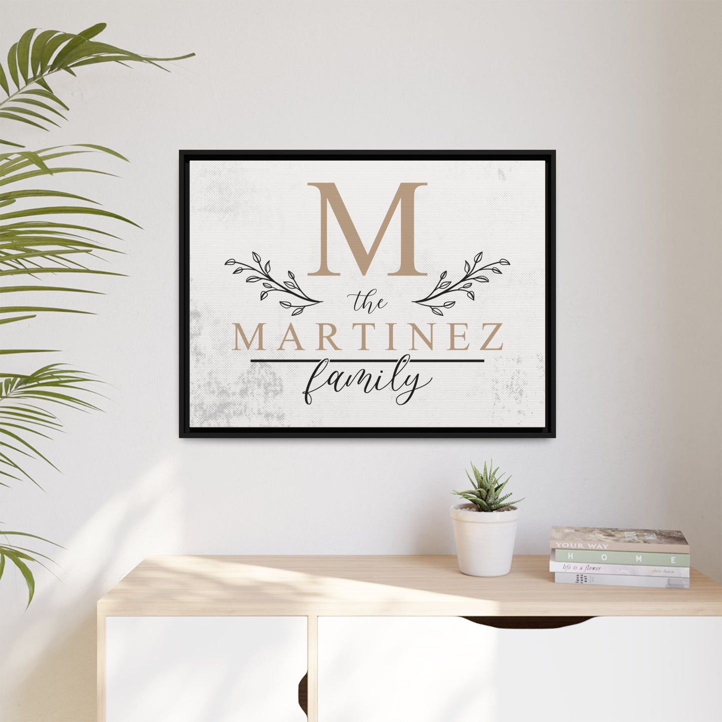 Personalized Family Monogram Sign with Last Name - Custom Farmhouse Porch Decor, Rustic Family Name Wall Art, Personalized Initial Wood Sign for Home