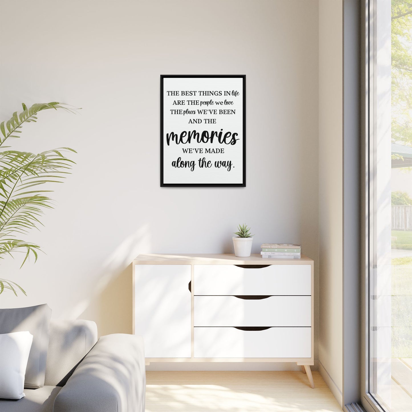 Personalized Home Quotes Signs - Custom Family Quote, Inspirational Wall Art, Custom Wood Sign or Poster for Home Decor, Family Room, Gallery Wall, Office, Classroom, or Therapy Space
