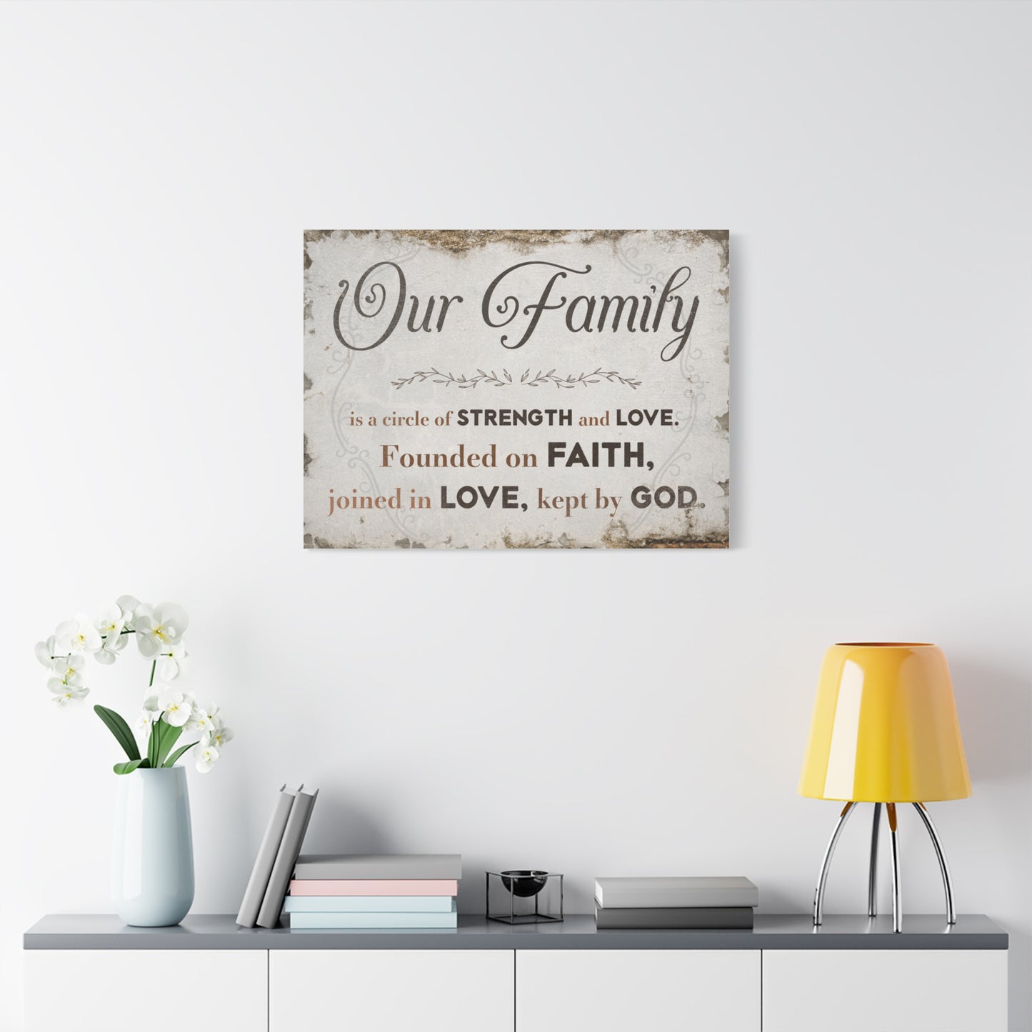 Personalized Home Quotes Signs - Custom Inspirational Quote for Home, Family, Teachers, Entryway & Classroom Decor, Farmhouse - Rustic Style Typography