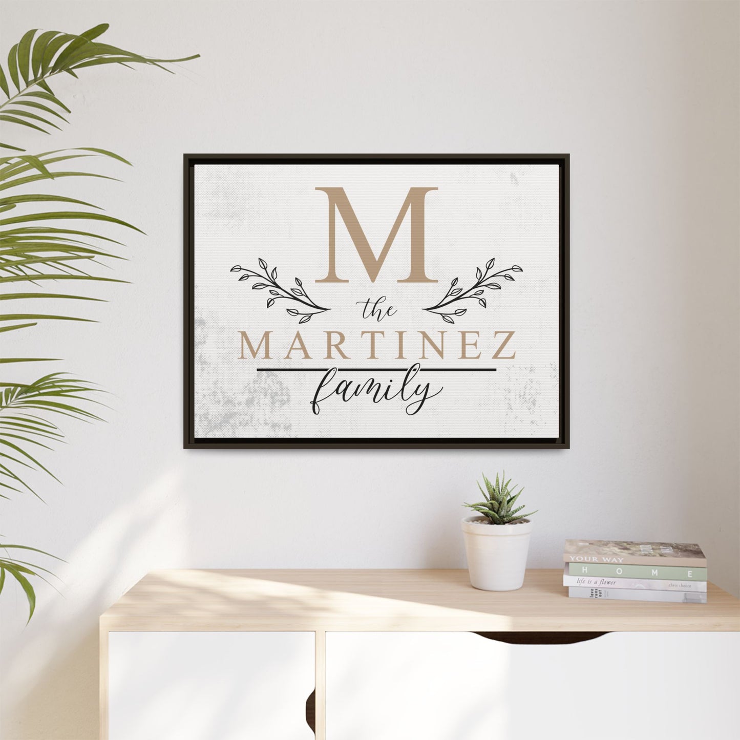Personalized Family Monogram Sign with Last Name - Custom Farmhouse Porch Decor, Rustic Family Name Wall Art, Personalized Initial Wood Sign for Home