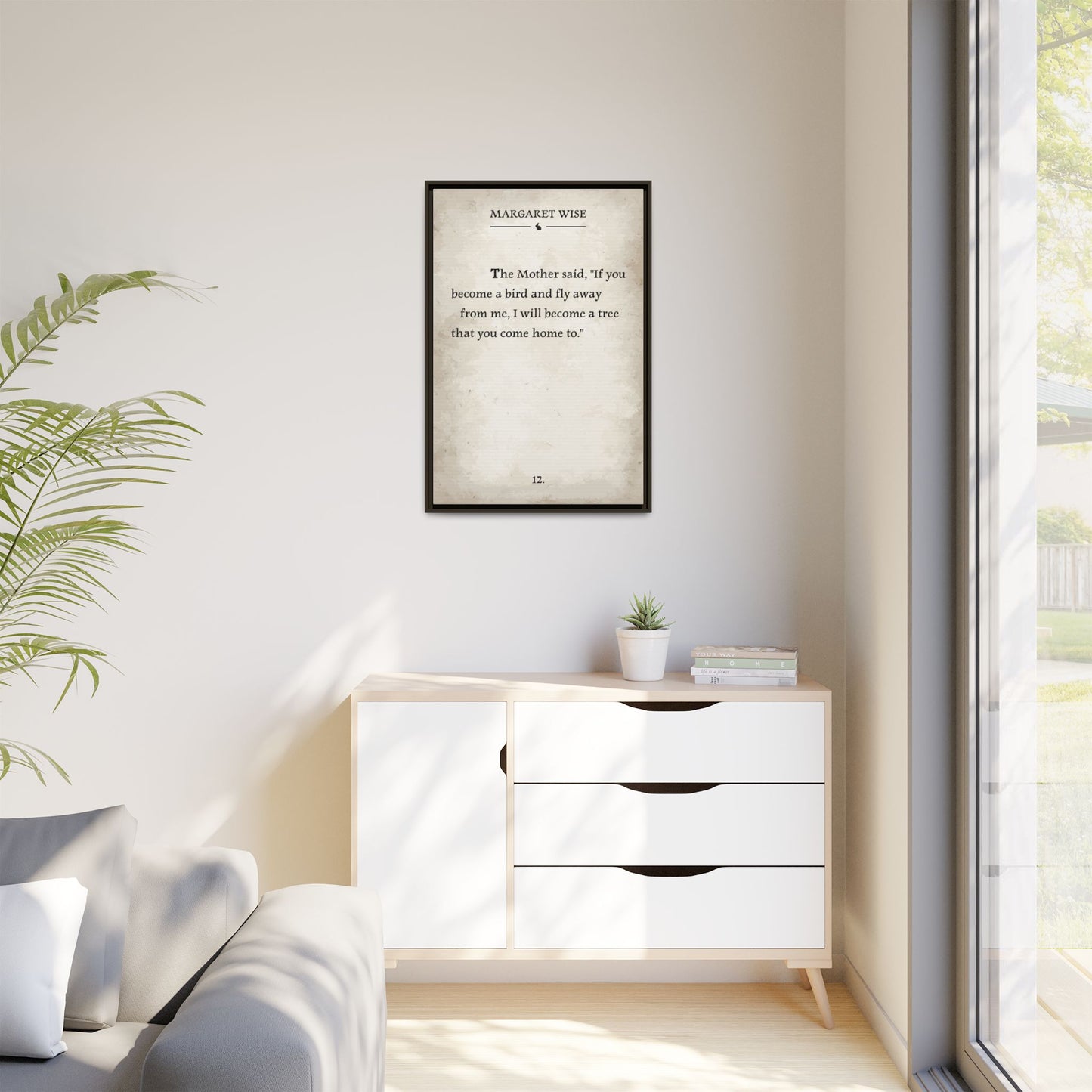 Personalized Home Quotes Signs - Custom Quote Sign, Family Quote Wall Art, Custom Home Decor, Nursery & Library Decor, Inspirational Quotes, Baby Shower Gifts, Modern Minimalist Decor