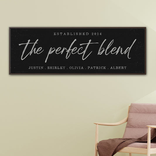 Personalized Adoption Day Sign - Custom Family Wall Decor with Names & Established Date | Blended, Mixed, or Adopted Family Gift | Indoor Outdoor Rustic Wood Home Sign for Adoption Day