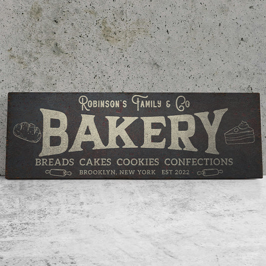 Personalized Bakery Party Sign for Easter, Birthday, or Cooking Party - Customizable Bakery, Bake Shop, Cupcake, & Cookie Shop Decor