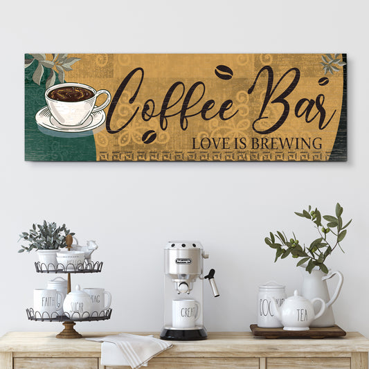 Custom Coffee Bar Sign - Personalized Rustic Vintage Coffee Bar Decor, Espresso Cafe Wall Hanging, Custom Home Coffee Station Sign, Coffee Lover Gift, Housewarming & Mother’s Day Present