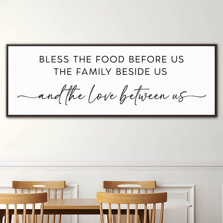 Personalized Dining Room Signs – Custom Wooden Framed Dining Room Wall Art | Kitchen Wall Decor | Gather Sign | Family Quote Wood Sign | Wedding Gift | Anniversary Gift | Farmhouse Dining Decor