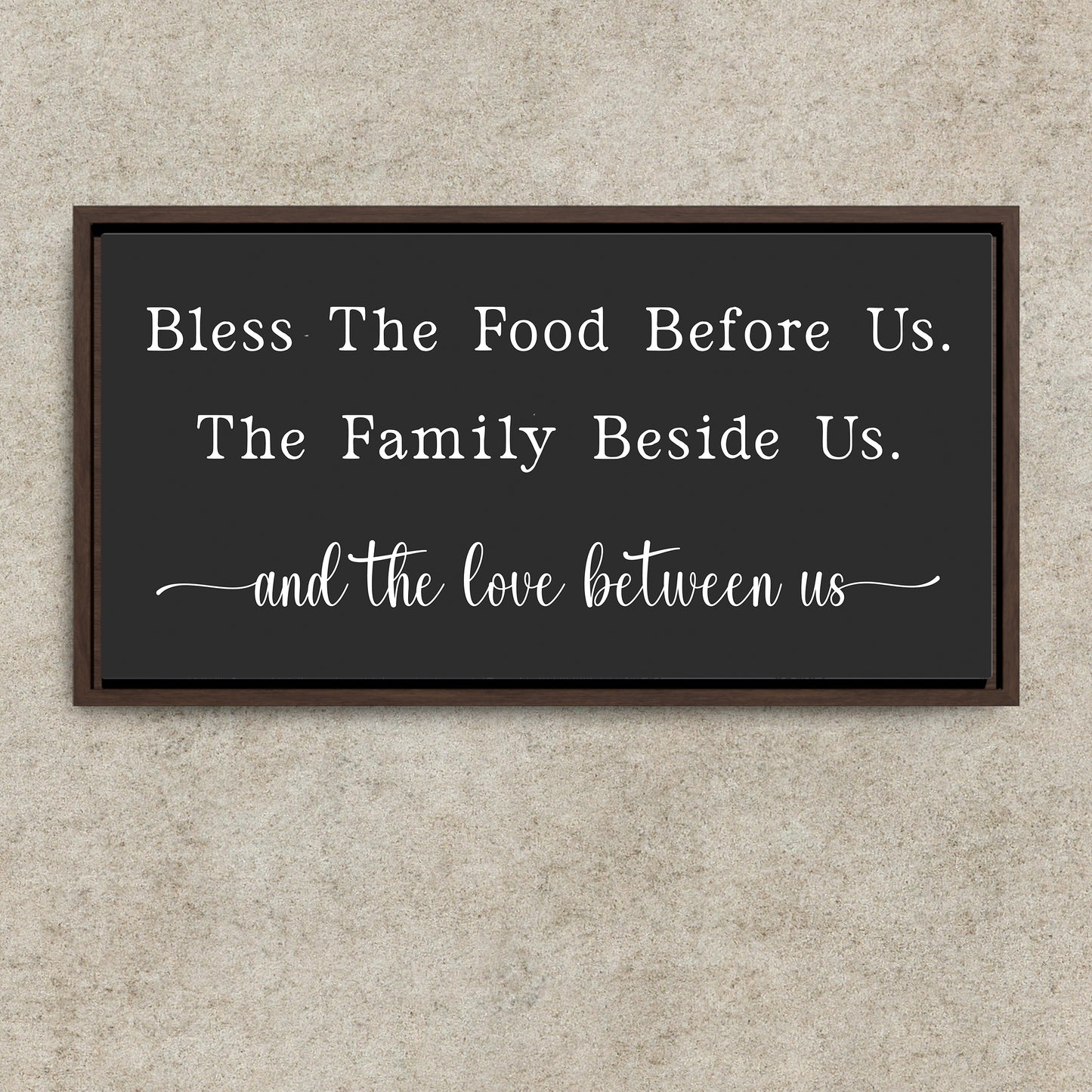 Personalized Dining Room Signs | Dining Room Wall Decor | Farmhouse Kitchen Signs | Custom Family Dining Room Wall Art | Christmas & Anniversary Gift