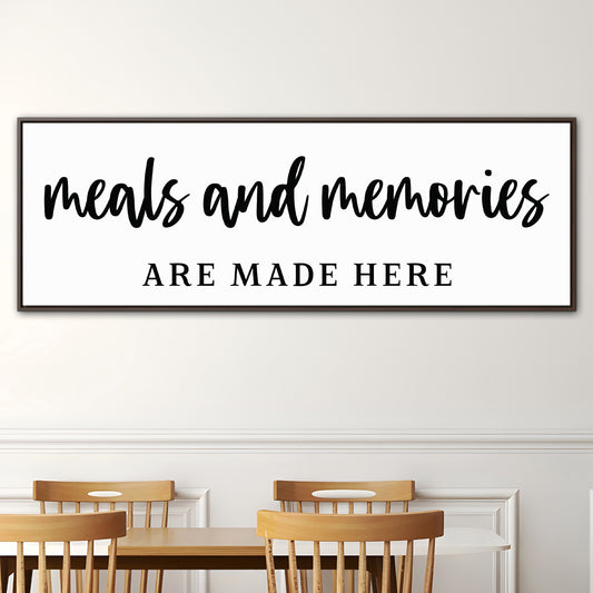 Personalized Dining Room Wall Art - Custom Dining Room Sign, Modern Farmhouse Dining Decor, Scripture Dining Wall Art, Dining Room Sign for Home, Family, and Wedding Gift