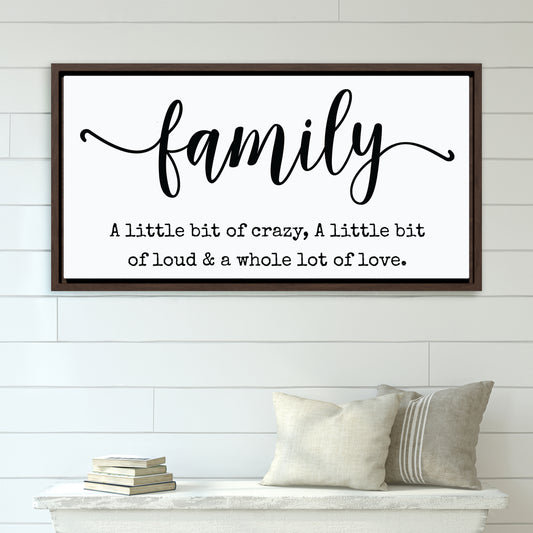 Personalized Family Last Name Sign - Custom Wooden Framed Family Last Name Sign for Wall Decor, Farmhouse, Wedding Gift, Anniversary Present, Home Decor