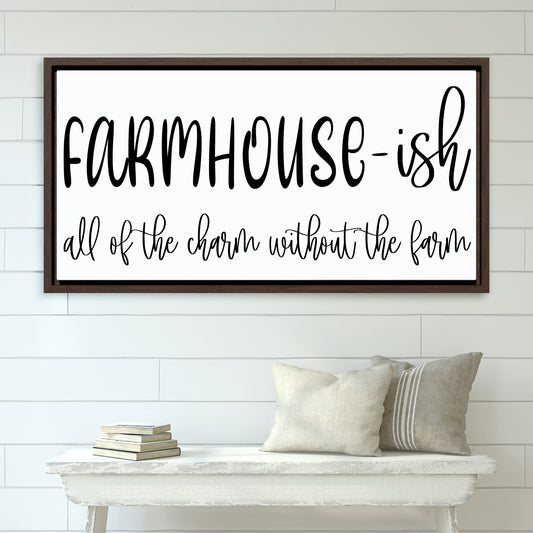 Custom Farmhouse Sign | Personalized Farmhouse Family Name Wall Art with Established Date | Rustic Vintage Modern Farmhouse Decor | Gift for Farmhouse Lovers