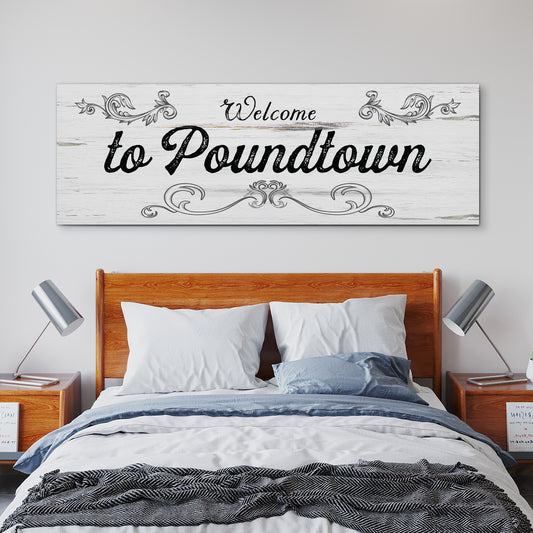 personalized master bedroom sign
