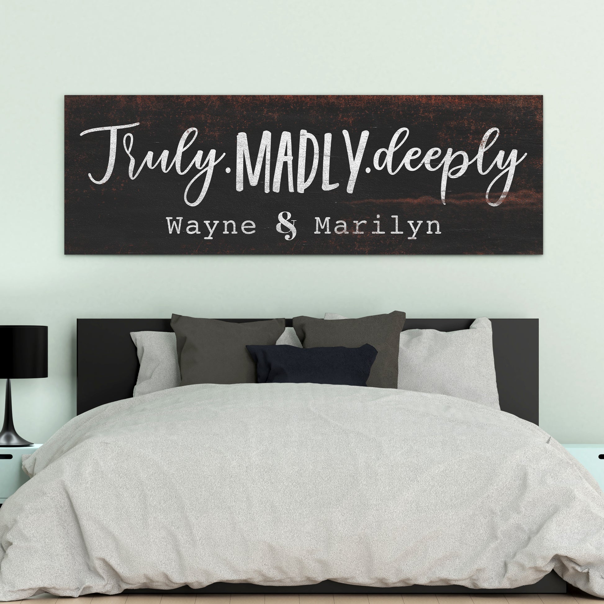 Personalized Master Bedroom Signs