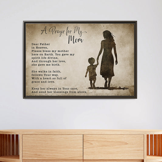 Personalized Mother's Day Sign with Custom Kids Names – Birth Month Gift, Unique Gift for Mom, Grandma, Nana, Mimi – Farmhouse Decor, Engraved Custom Gift from Kids or Husband, Mother's Day Puzzle Sign