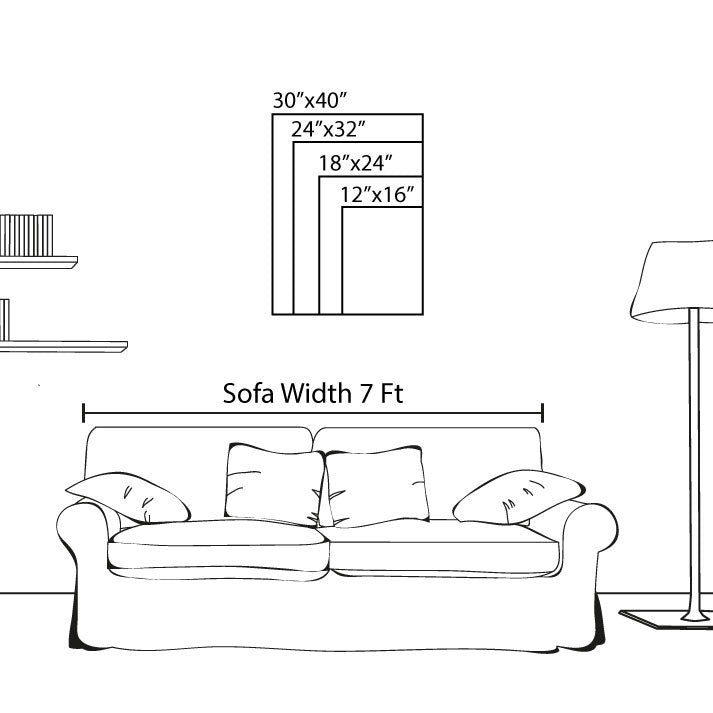 Personalized Monogrammed Wall Art - Custom Quote Print on Canvas, Wall Art With Your Text, Song Lyrics, or Motivational Quotes - Framed Canvas Typography Poster for Home Décor, Gifts, and Inspirational Artwork