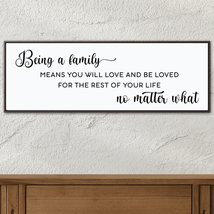 Personalized Anniversary Signs - Editable Custom Wedding & Anniversary Gifts, Modern Minimalist Family Name Plaque, Family Quote Wall Art, Rustic Wood Sign for Home, Anniversary Photo Welcome Sign