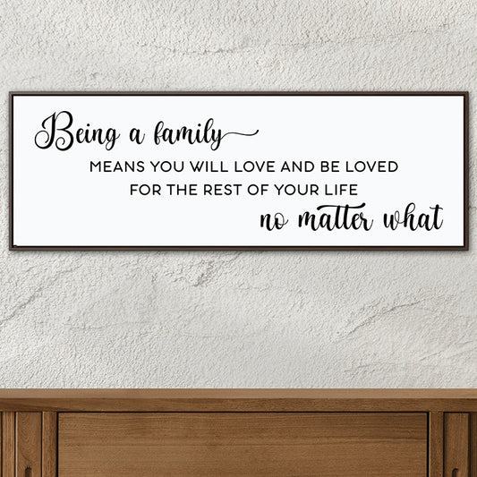 Personalized Anniversary Signs - Editable Custom Wedding & Anniversary Gifts, Modern Minimalist Family Name Plaque, Family Quote Wall Art, Rustic Wood Sign for Home, Anniversary Photo Welcome Sign