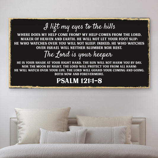 Personal Bedroom Quote Wall Art - Custom Faith Canvas Signs for Living Room - Gifts for Holidays, Weddings & Home Décor