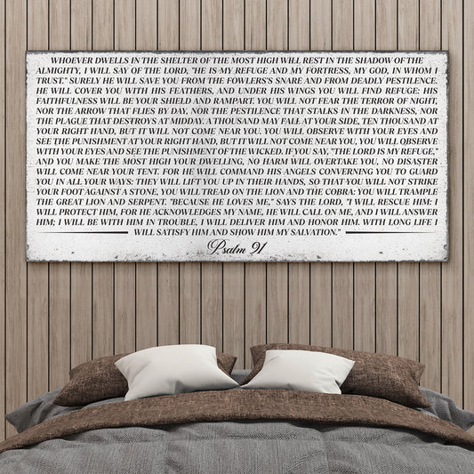 Custom Bedroom Quote Wall Art - Personalized Inspirational, Motivational Canvas Décor for Farmhouse, Lake House - Nature, Abstract, Floral, City, and Animal Themes - Perfect Gifts for Him, Her, Couples