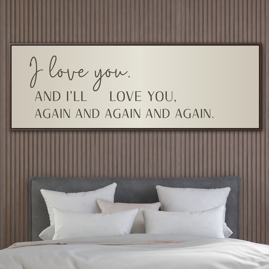 Custom Bedroom Quote Wall Art | Personalized Motivational Bedroom Wall Quote | Vintage Style Inspirational & Literary Wall Art | Gift for Birthday