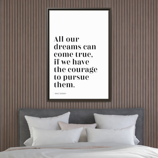 Personalized Bedroom Quote Wall Art - Custom Motivational Typography, Inspirational Nursery & Kids Room Decor, Gift for Graduation or Baby Shower