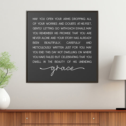 Personalized Home Quotes Signs - Custom Framed Wood Home Quotes Sign, Rustic Farmhouse Wall Art for Foyer, Entryway, or Living Room – Inspirational Home Sign