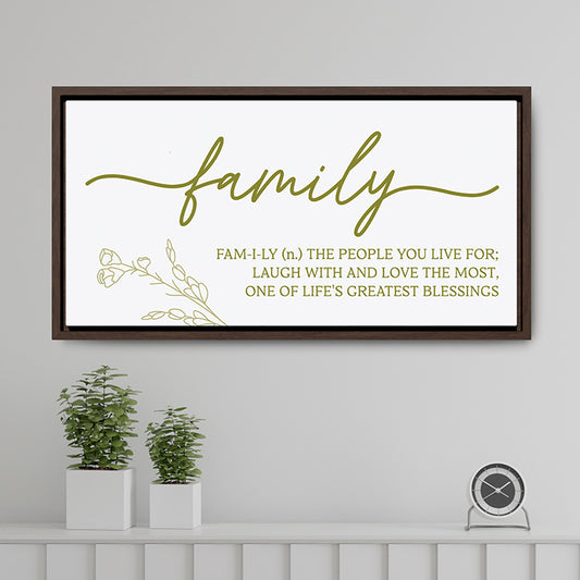 Personalized Home Quote Signs - Rustic Wood Framed Wall Art, Custom Family Gallery Wall Hanging, Family Quote Sign for Living Room, Dining Room, or Entryway, Inspirational Typography Poster, Perfect Housewarming or Family Gift