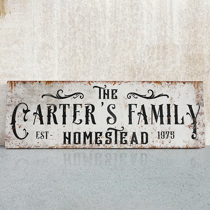 Custom Homestead Sign, Personalized Family Farmhouse Signs, Rustic Wood Homestead Decor, Homesteading Knowledge Vintage Poster, Homestead Planner, Custom Established Date Signs, Farmhouse Kitchen & Wall Art
