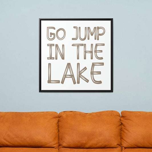 Custom Lake House Signs - Personalized Lake House Decor, Nautical Wall Art, Minimalist Lake Life Print, Housewarming Gift, Beach House and Cottage Wall Art, Sailboat and Sunset Sign for Living Room, Entryway, and Dining Room