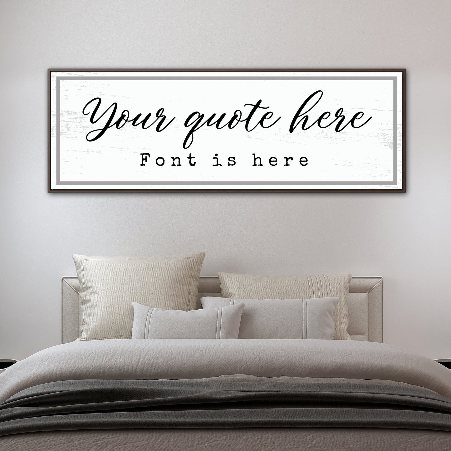 Personalized Master Bedroom Sign