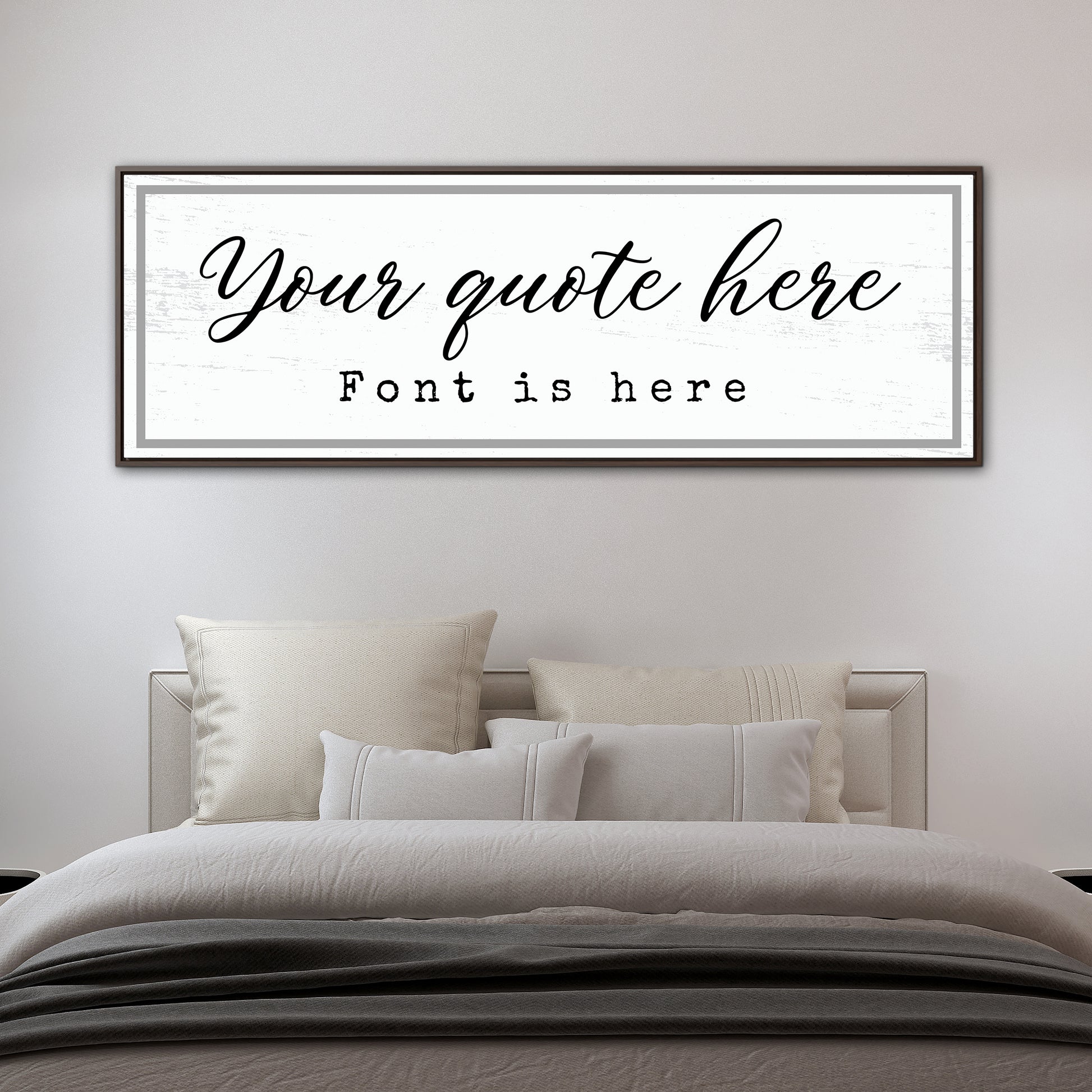 Personalized Master Bedroom Sign