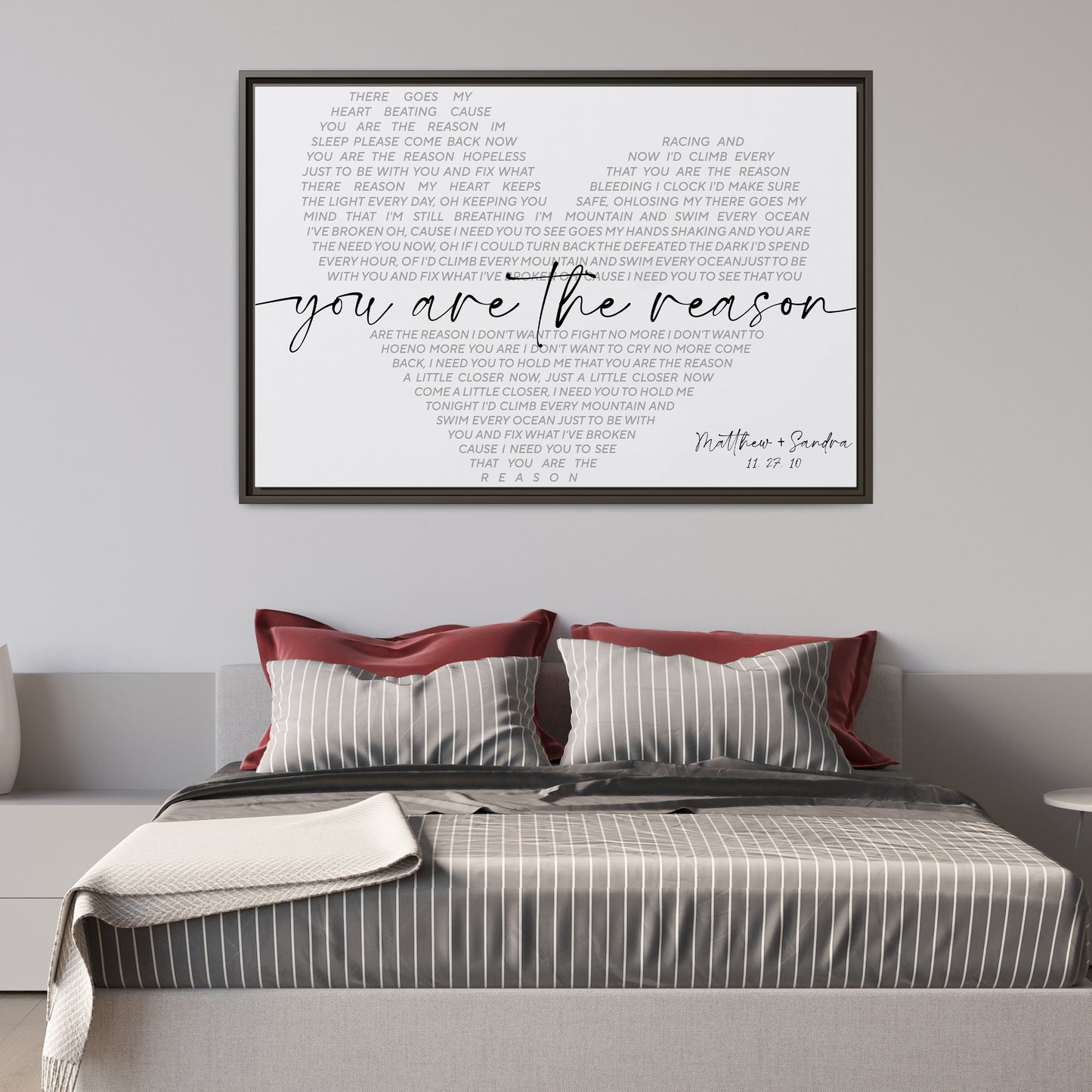 Personalized Master Bedroom Sign