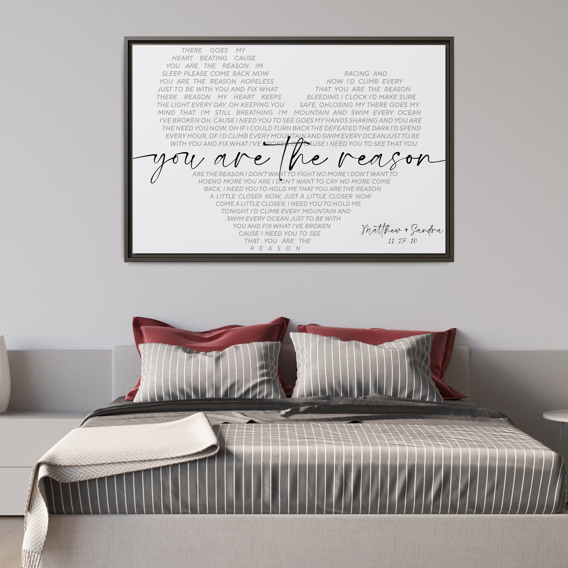 Personalized Master Bedroom Sign