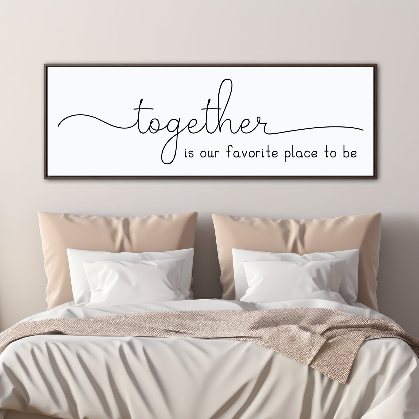 Personalized Master Bedroom Sign