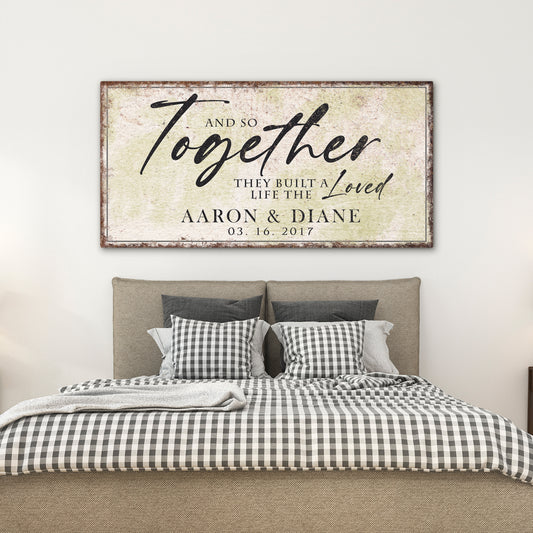 Personalized Master Bedroom Sign