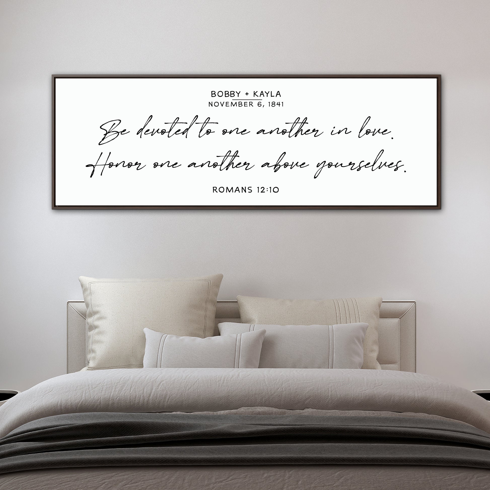 Personalized Master Bedroom Sign