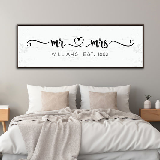 Personalized Master Bedroom Sign