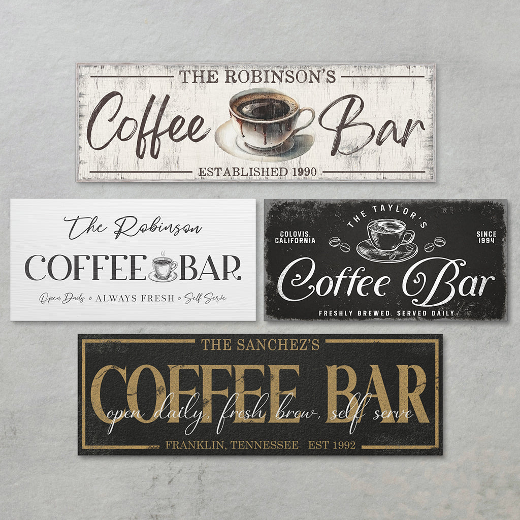 Coffee Bar Sign