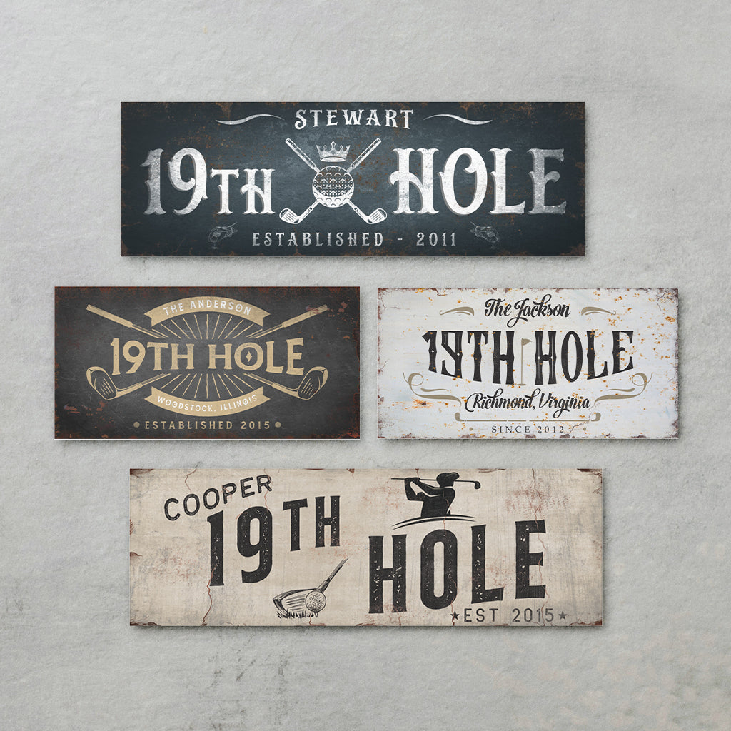 19th Hole Signs