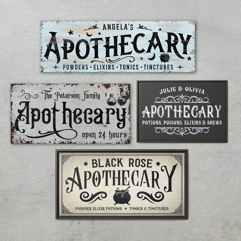 Apothecary Signs