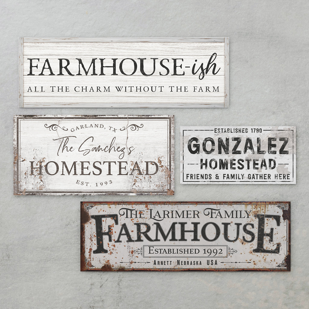 Farmhouse Signs