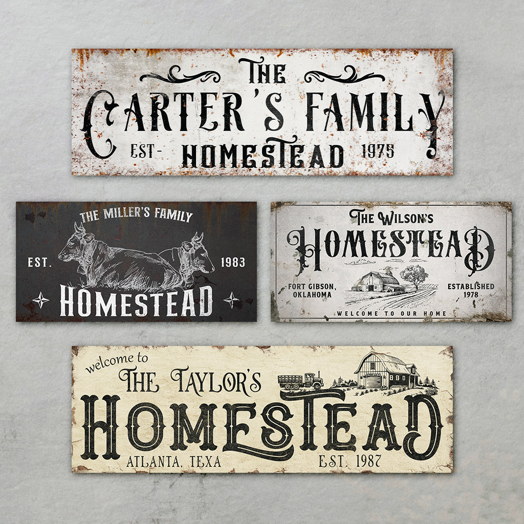 Homestead Signs