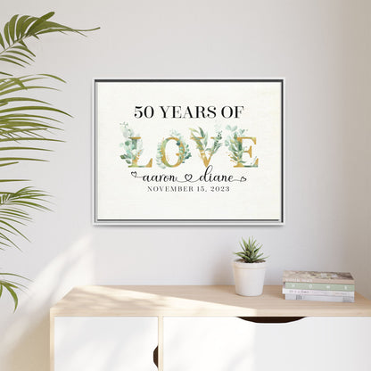 Personalized Anniversary Signs - Couple Names Heart Print, Custom Printable Wall Art, Romantic Valentine’s Day, Anniversary, Wedding Gift, Engagement Present, Name Print for Bedroom Décor