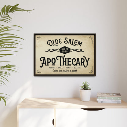 Custom Apothecary Signs Wall Art - Personalized Vintage Spooky Witch Decor, Bathroom Sign, Farmhouse Halloween Wall Art, Halloween Party, Spells & Potions Sign