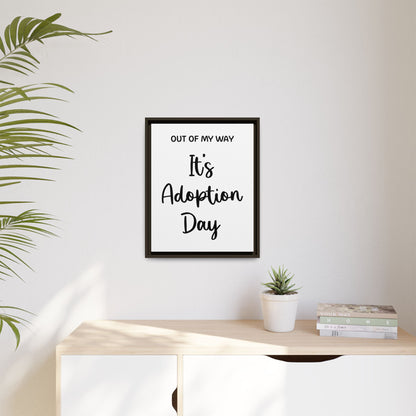 Custom Adoption Day Sign - Personalized Adoption Day Sign - Template for It’s Adoption Day or Gotcha Day - Adoption or Foster Care Finalization Ceremony Celebration