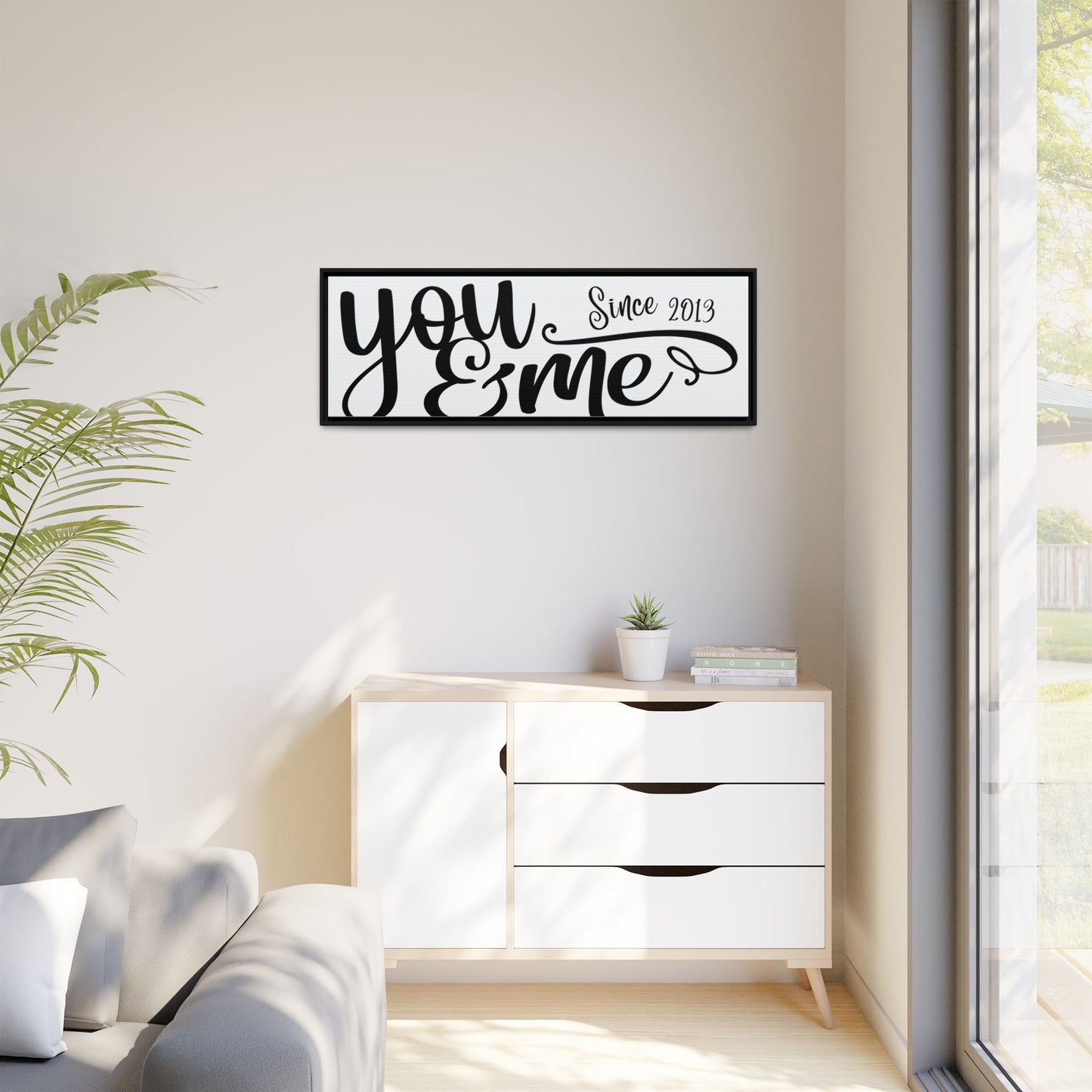 Custom Master Bedroom You and Me Sign for Wedding Anniversary Gift, Personalized Couple’s Gift, Above the Bed Sign, Couple Bedroom Wall Decor, Farmhouse Style Spring Home Decor, Bedroom Quotes & Couple Home Wall Art