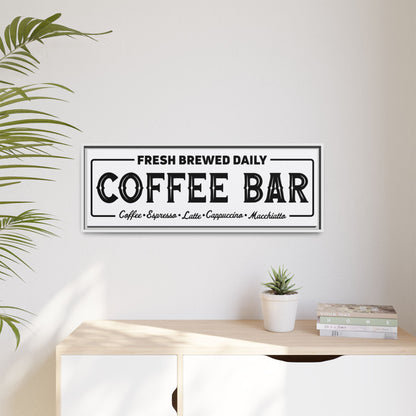 Coffee Bar SVG Design Bundle | Custom Canvas Wall Art | Rustic Décor | DXF, PNG, and Cricut Compatible for DIY Projects