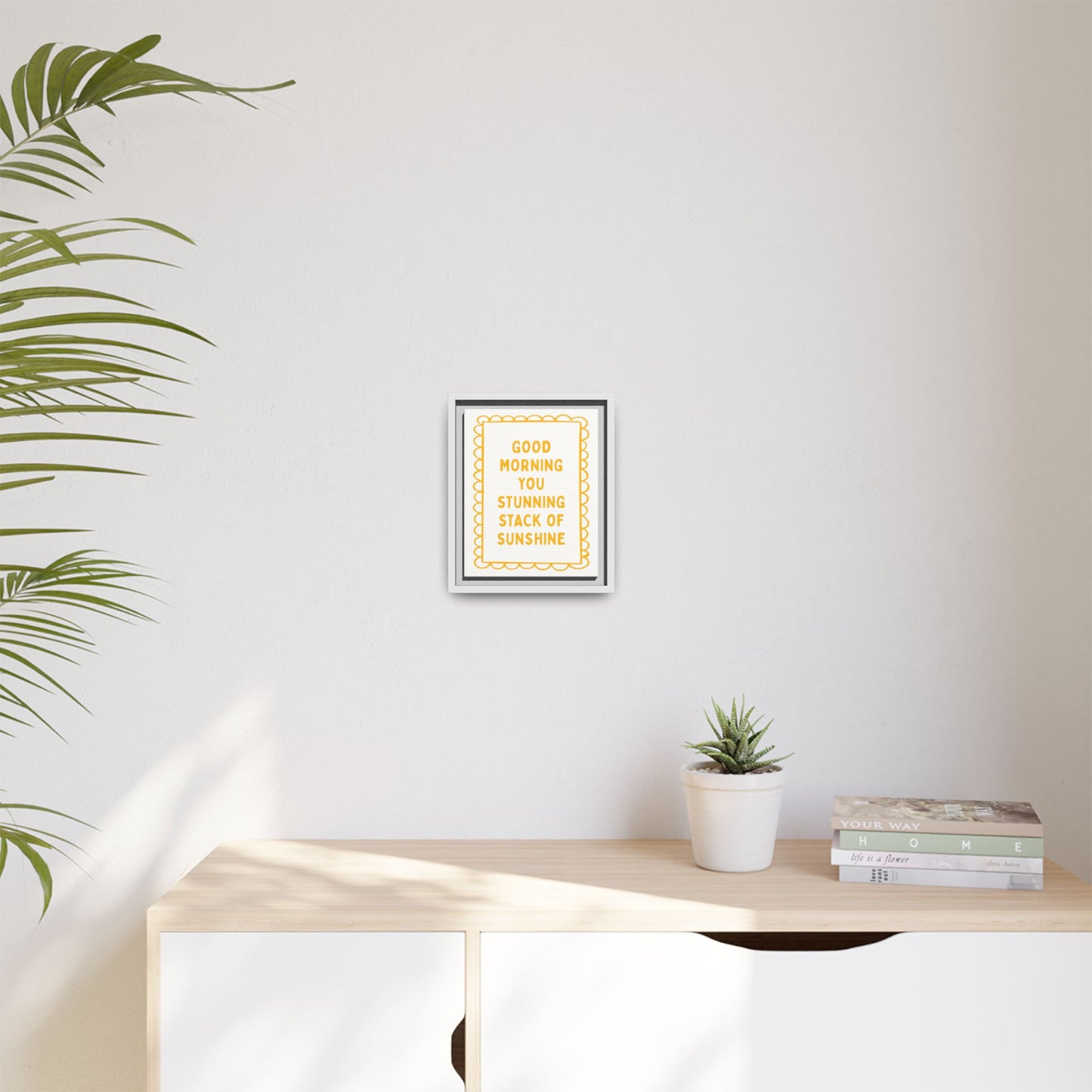 Custom Bedroom Quote Wall Art - Personalized Aesthetic Girly Bedroom Art - Above the Bed Decor - Gift for Cozy & Cheerful Interiors